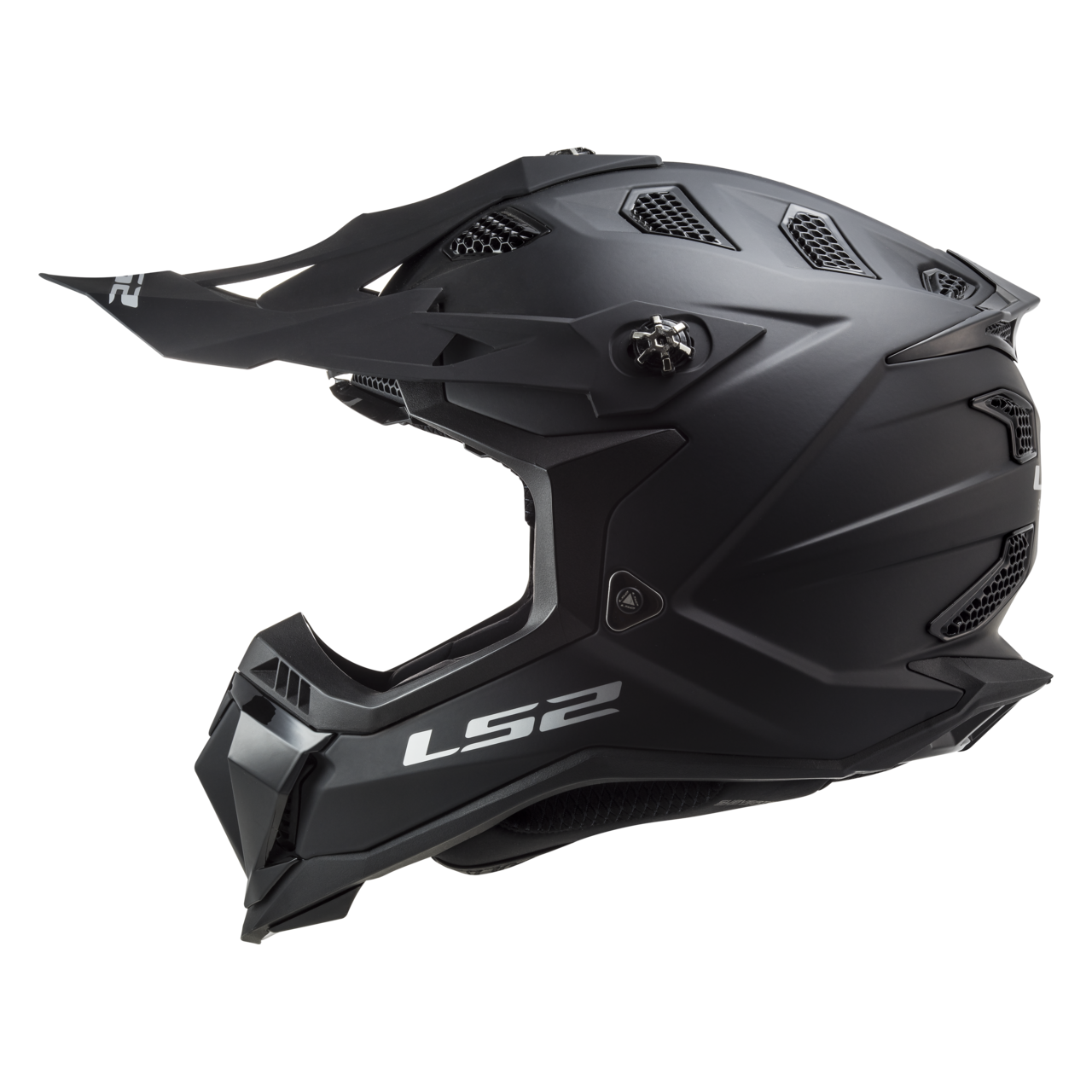 Kask Cross LS2 MX700 Subverter Evo II Całkowicie Czarny MatowyXS