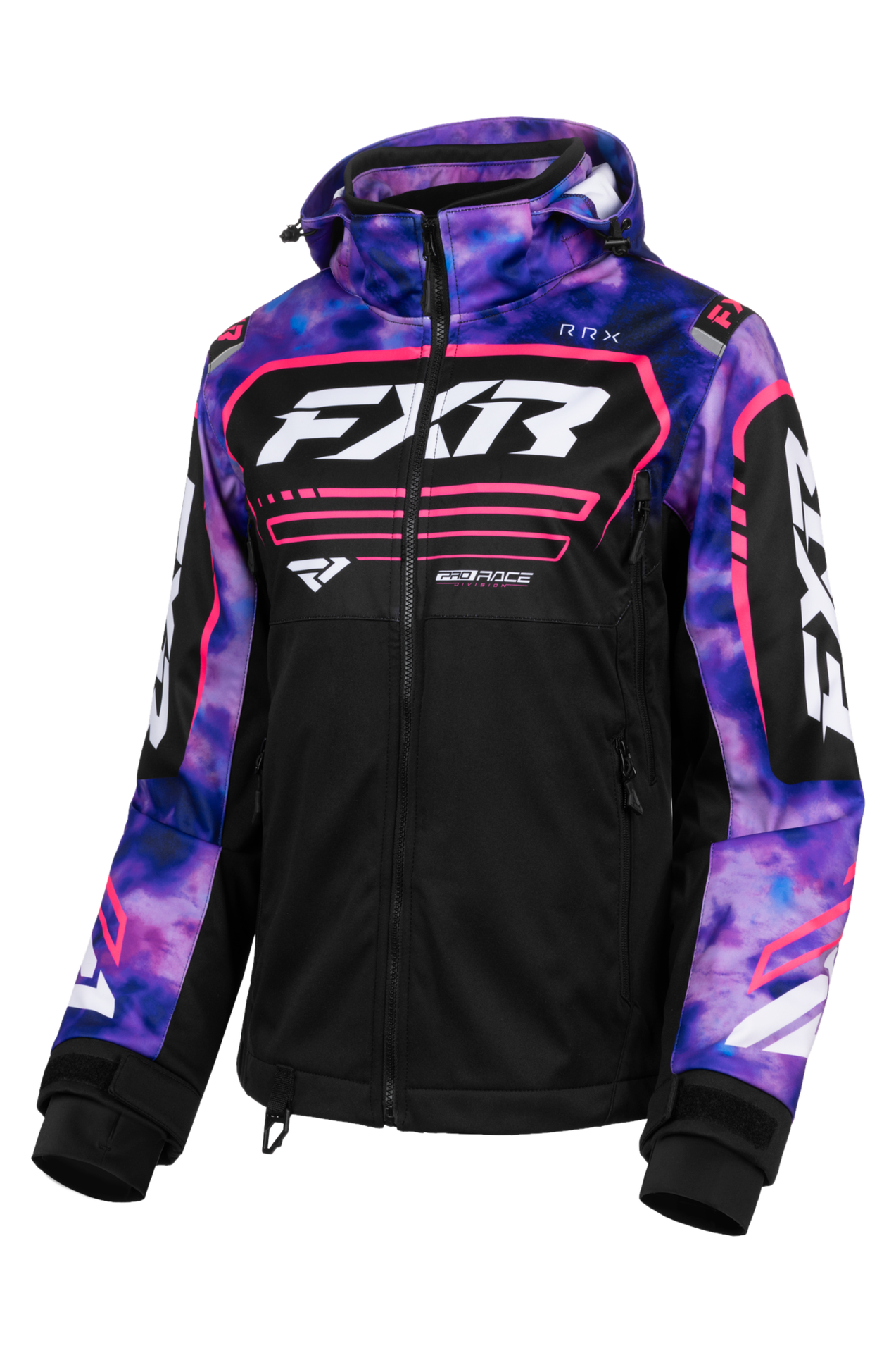 Kurtka Zimowa FXR RRX 25 Damska Fioletowy Dye/Czarny4