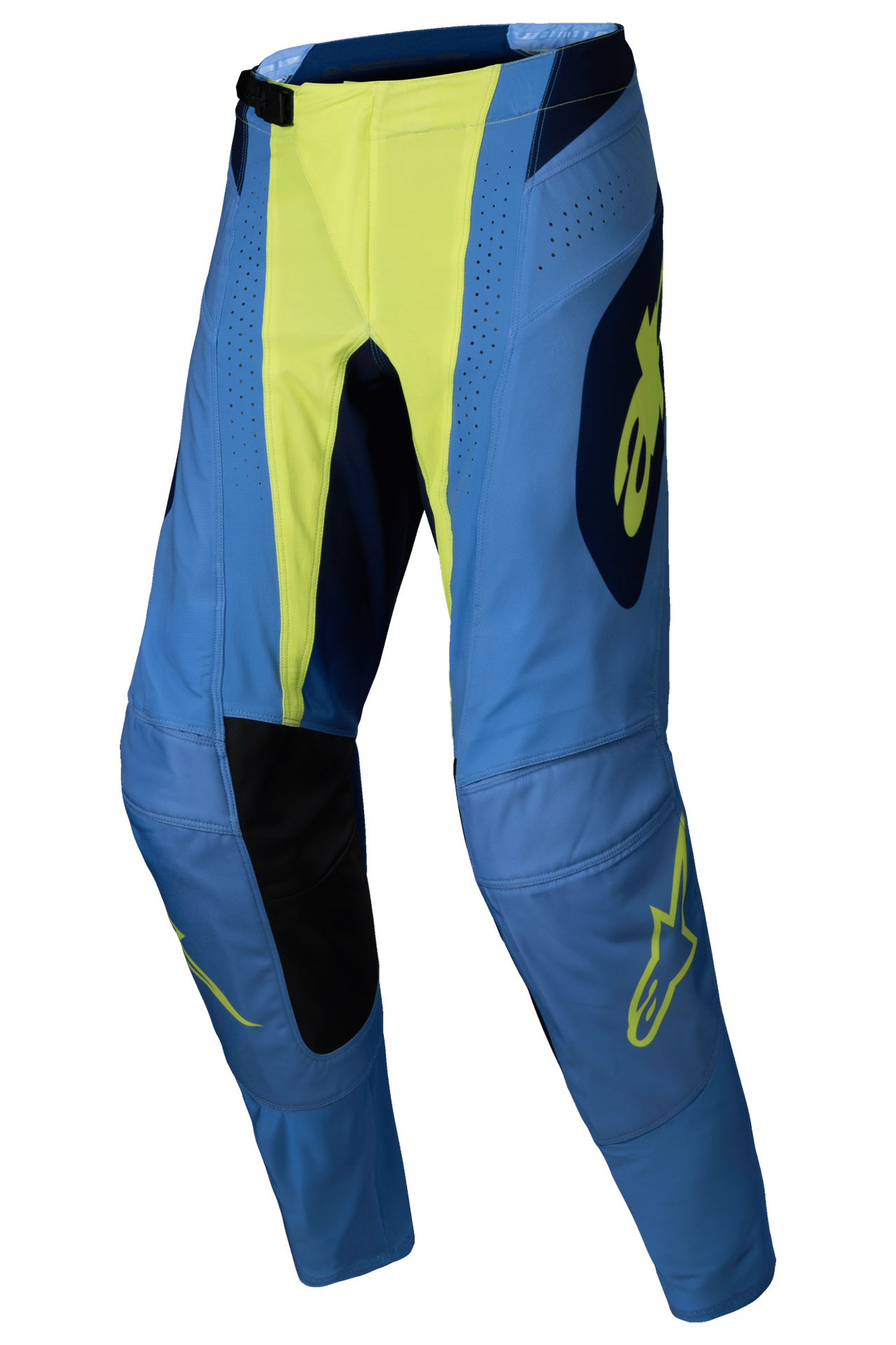 Spodnie Cross Alpinestars Techstar Melt Fluorescencyjny żółty/niebieski28