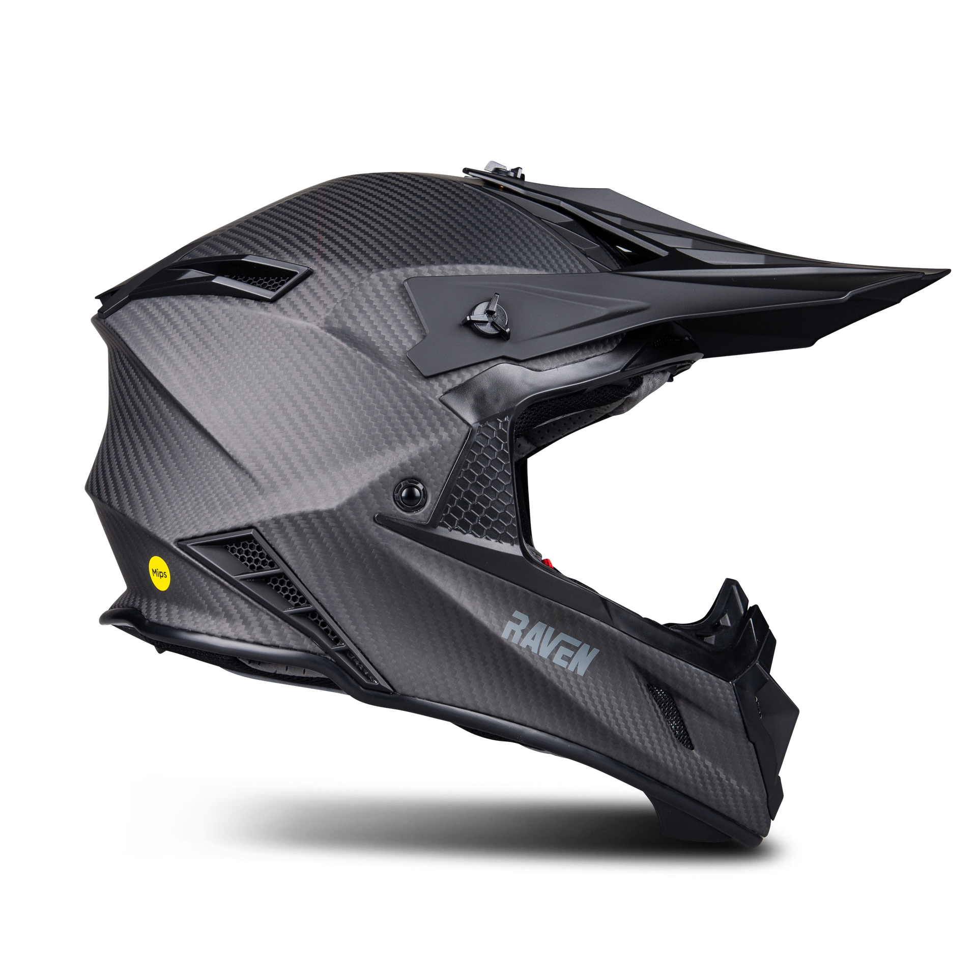 Kask Cross Raven Ipsum Evo Mips® Matowy CarbonXS