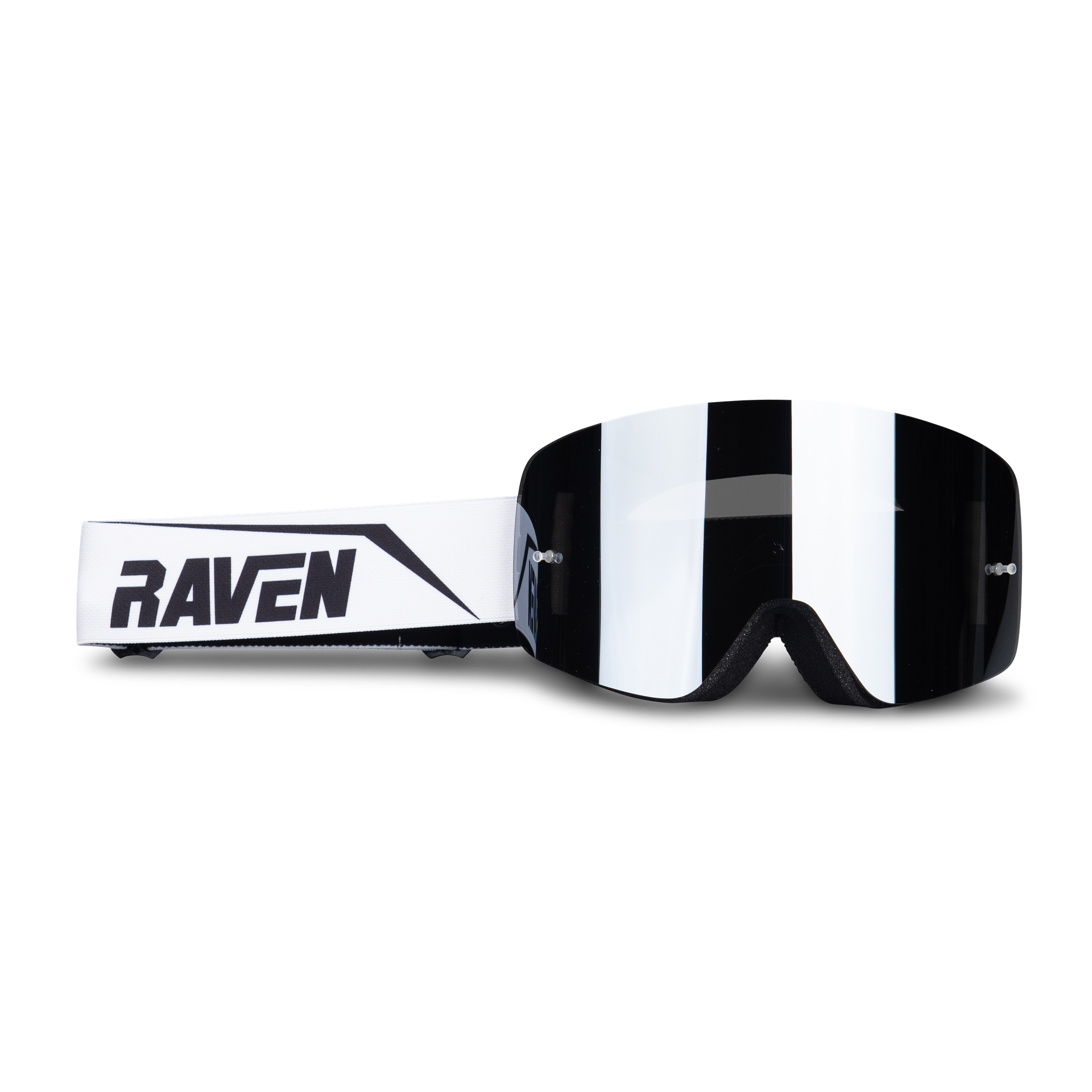 Gogle Cross Raven Edge Złamany Biały/Czarny