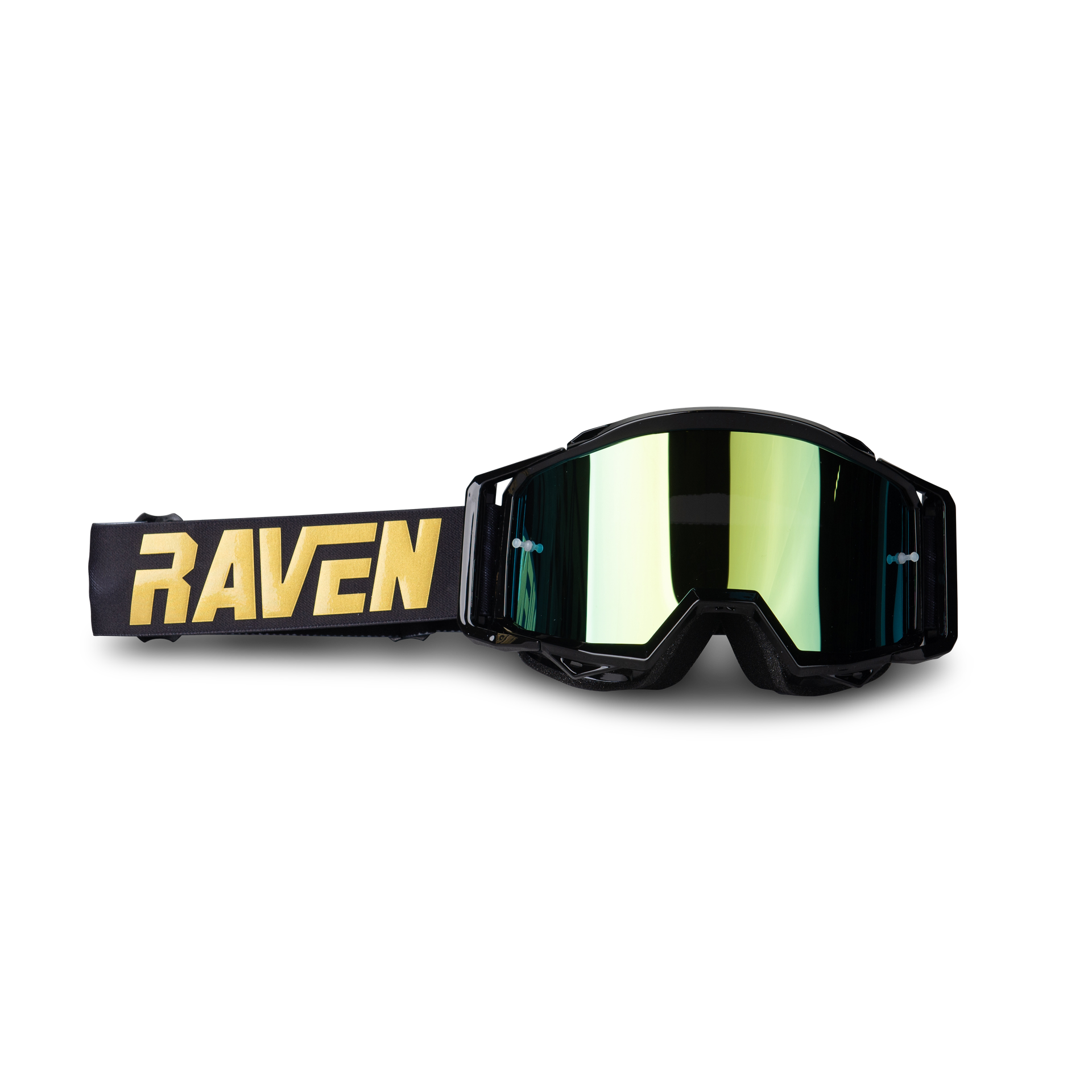 Gogle Cross Raven Sniper Czarny/Złoty