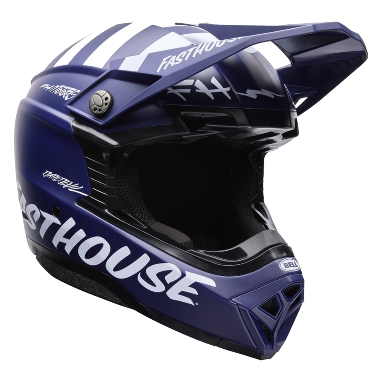 Kask Cross BELL Moto-10 Mips Fasthouse GranatowyS
