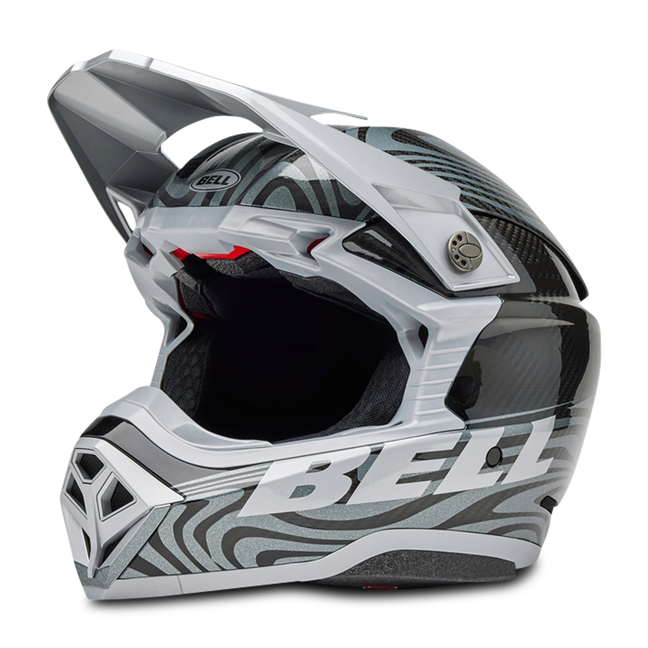Kask Cross BELL Moto-10 Spherical SzaryL