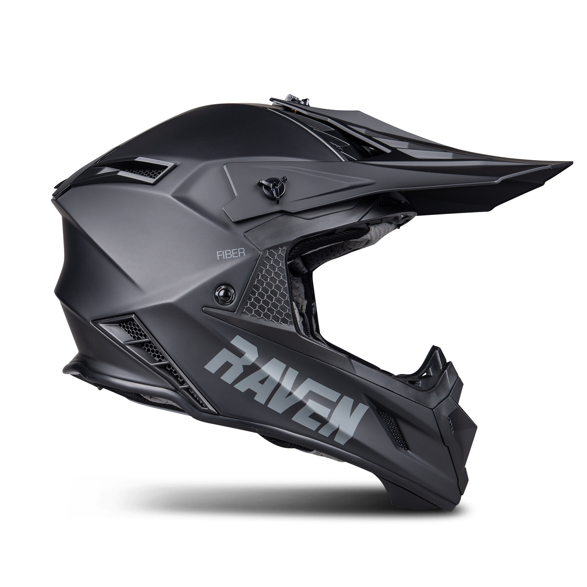 Kask Cross Raven Aspire Evo Matowy CzarnyXS