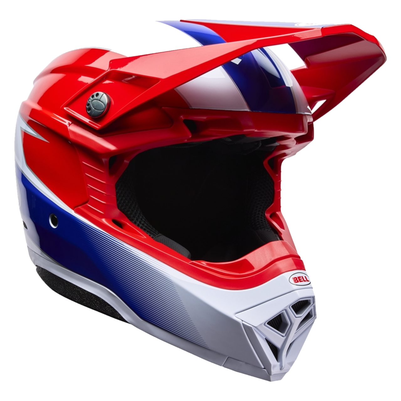 Kask Cross BELL Moto-10 Mips Falcon Czerwony/BiałyXL