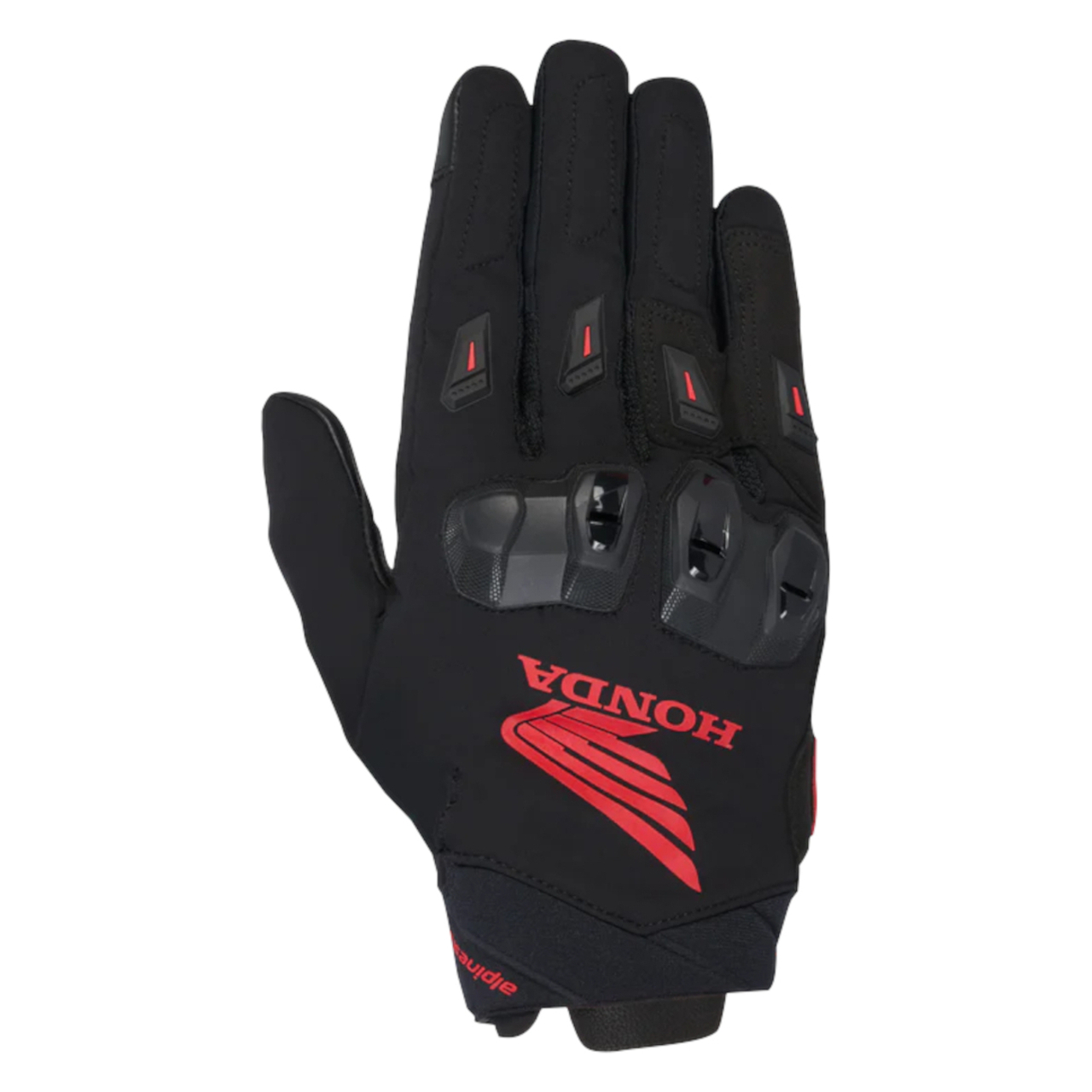 Rękawice motocyklowe Alpinestars Honda Sp X 3 Czarny/JasnoczerwonyM