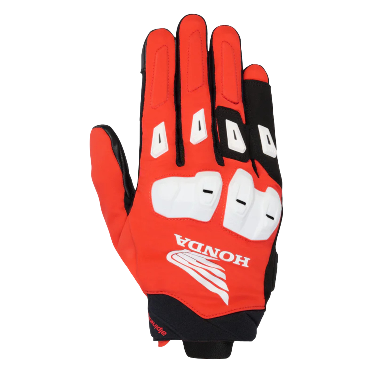 Rękawice motocyklowe Alpinestars Honda Sp X 3 Jasnoczerwony/Czarny/Złamany BiałyS