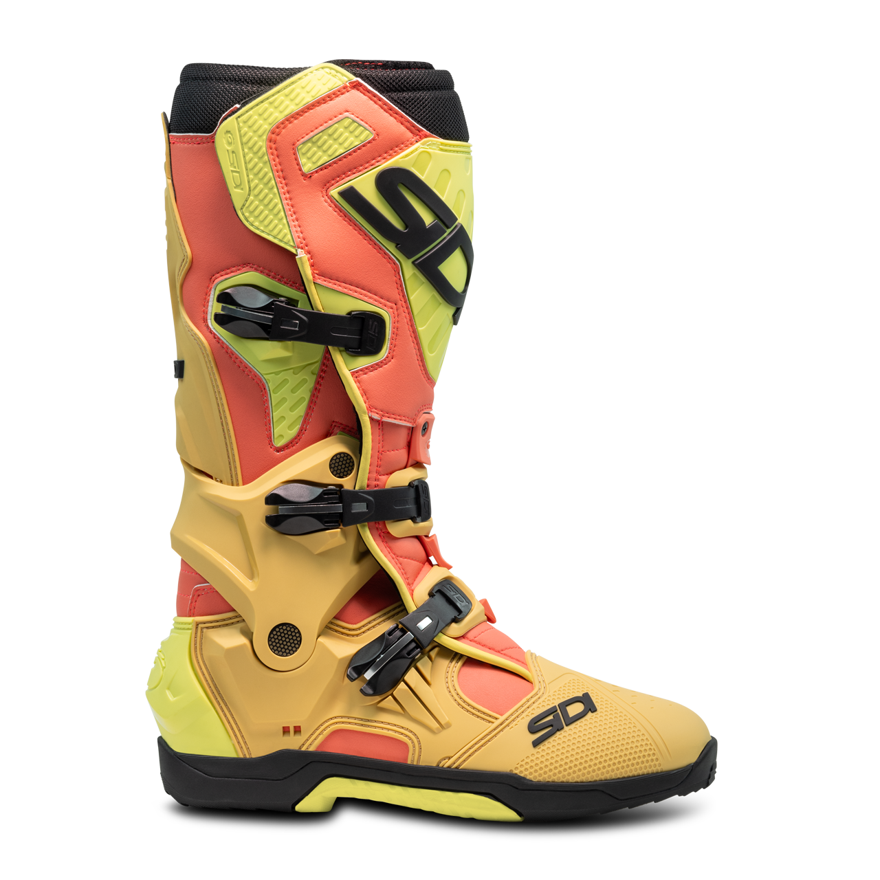 Buty Cross Sidi Crossair Złoty/Limonkowy45