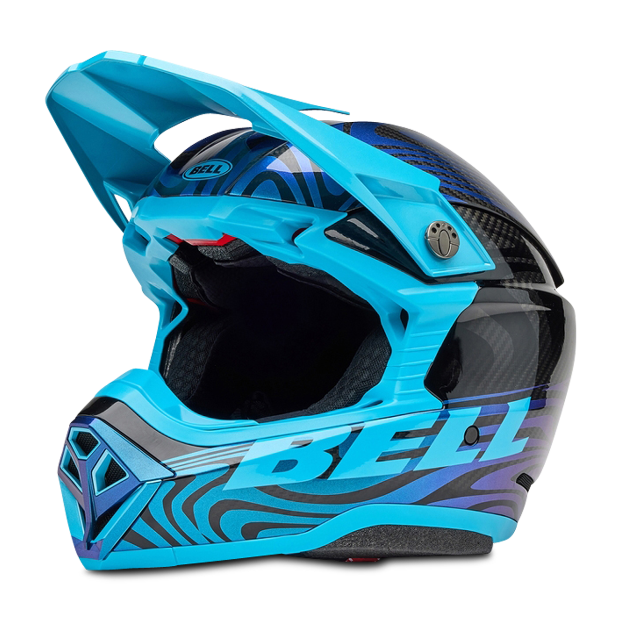 Kask MX Bell Moto-10 Spherical NiebieskiM