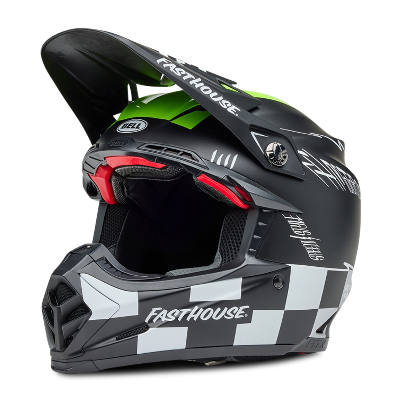 Kask Cross Bell Moto-9S Flex CzarnyL