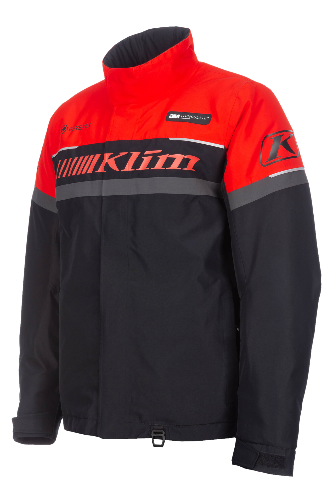 Kurtka Zimowa Klim Kaos Ognisty Czerwony/CzarnyXXL