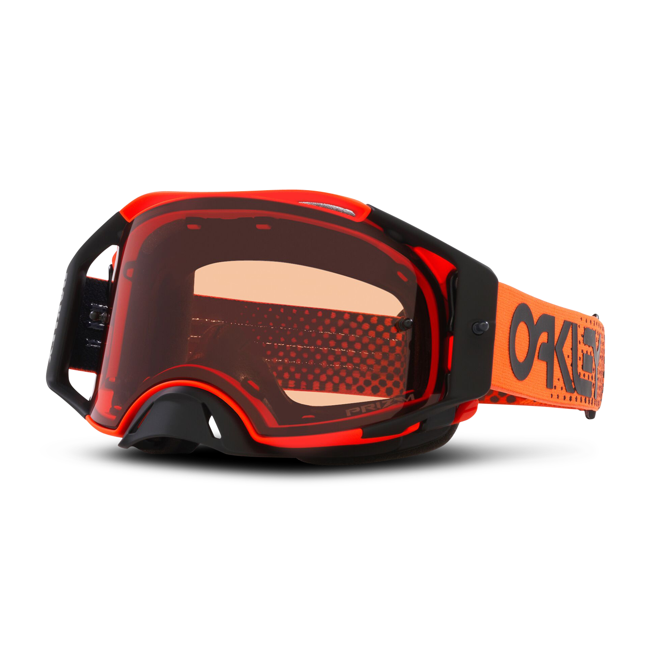 Gogle Cross Oakley Airbrake Moto- Pomarańczowy