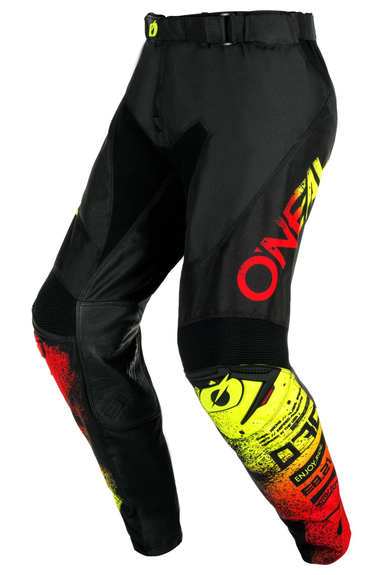 Spodnie Cross O'Neal Mayhem Scarz Czarny/Czerwony28
