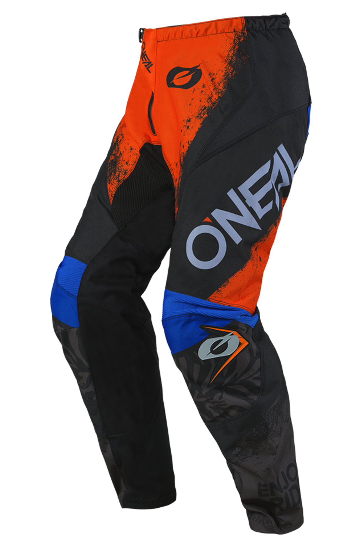 Spodnie Cross O'Neal Element Czarny/Pomarańczowy28