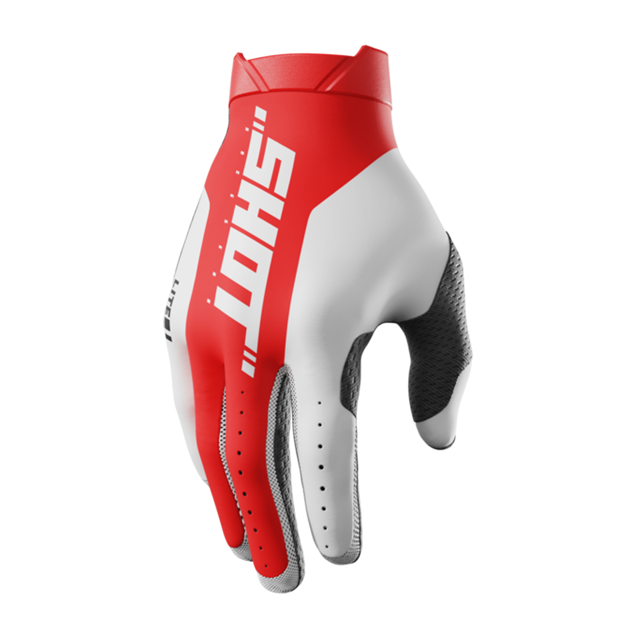 Rękawice MX Shot Lite Pro CzerwonyS