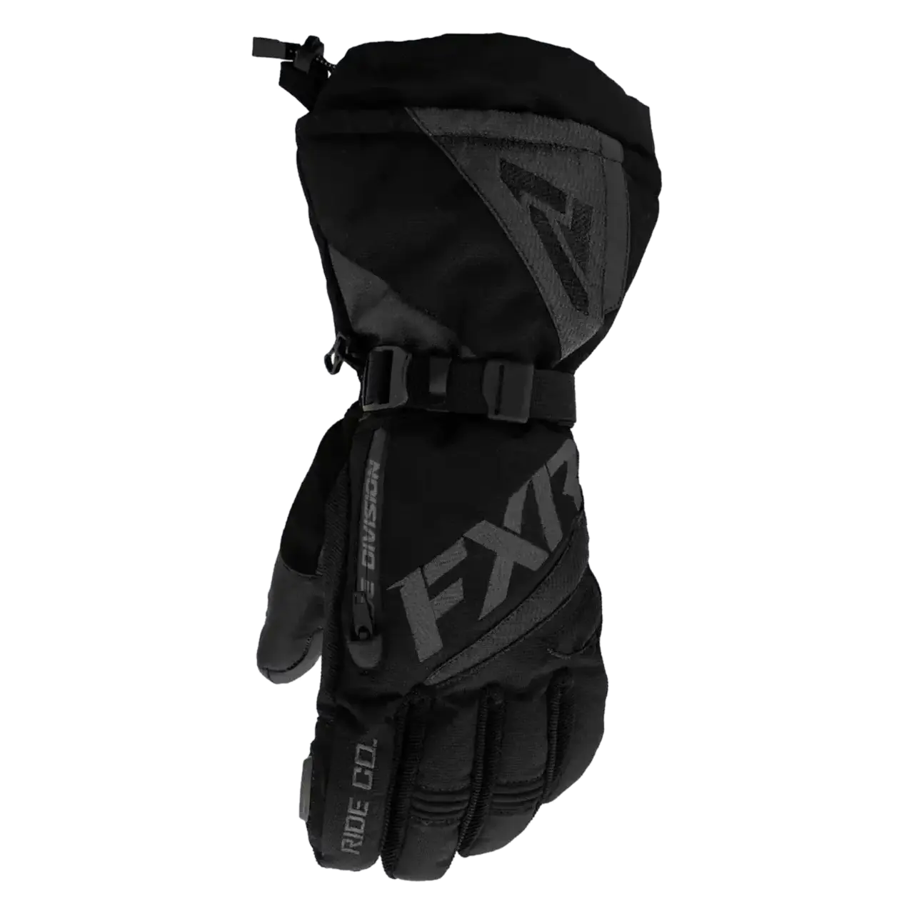 Rękawice Zimowe FXR Fusion Damskie Czarny/CiemnoszaryM