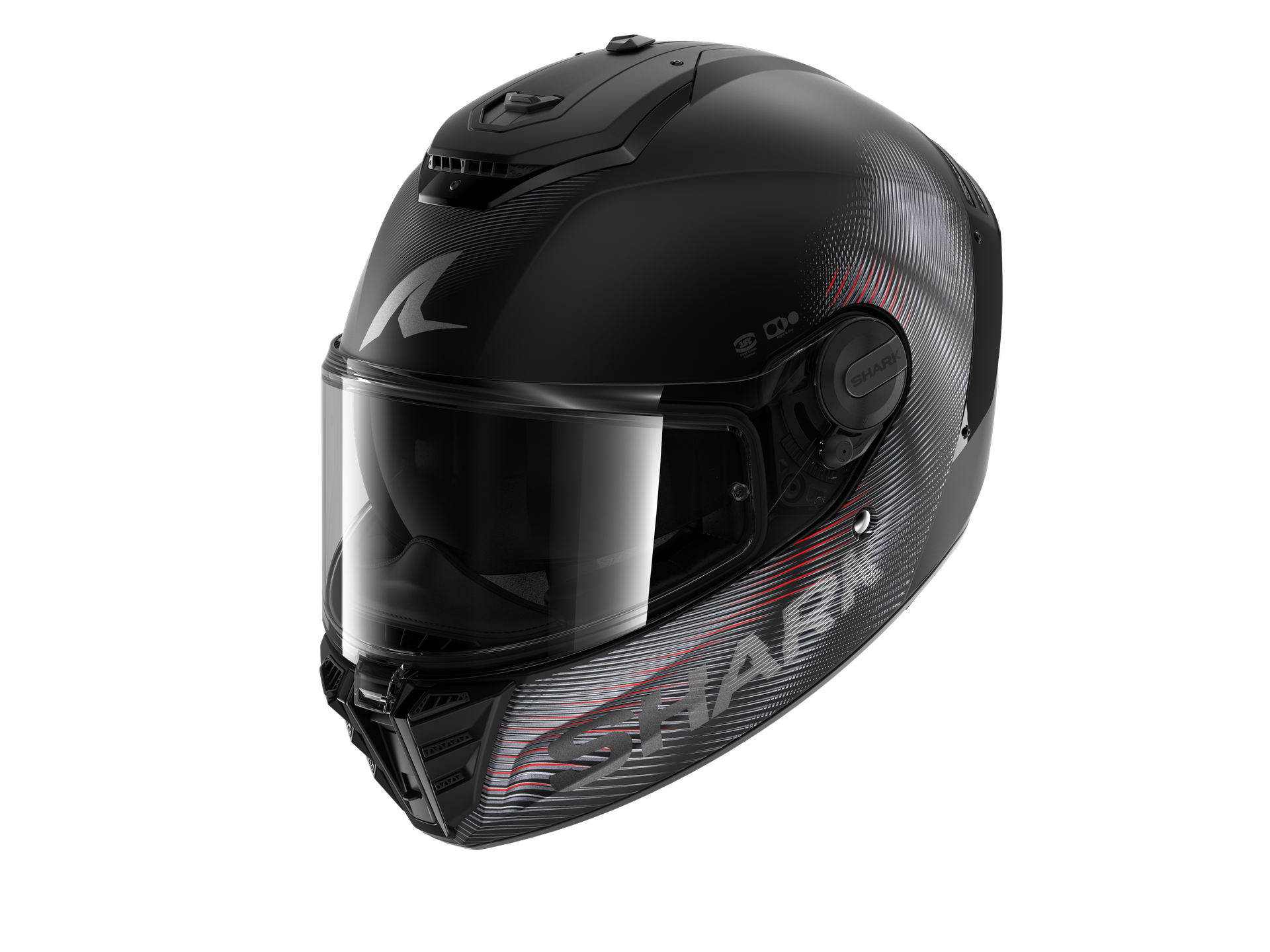 Kask Integralny Shark RS SP Czarny/Antracyt/CzerwonyXS