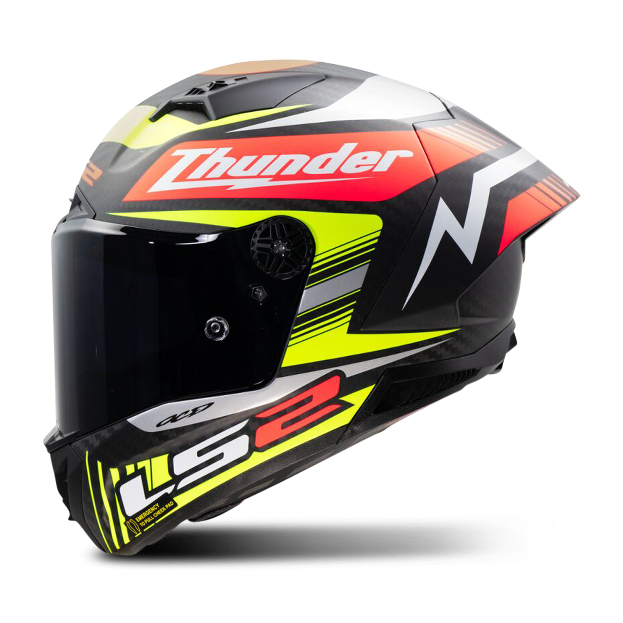 Kask Integralny LS2 FF805 Thunder Replica Replica CzarnyXL