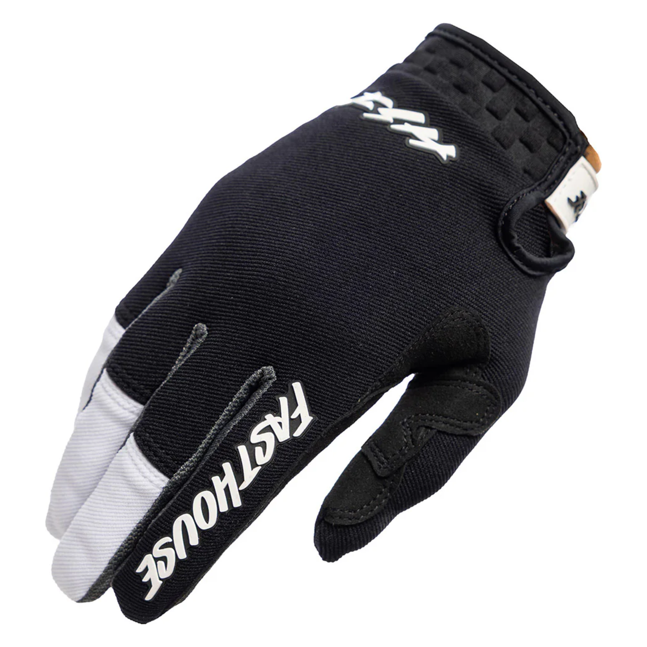 Rękawice Cross Fasthouse Speed Style Hudson Czarny/Złamany BiałyXXL