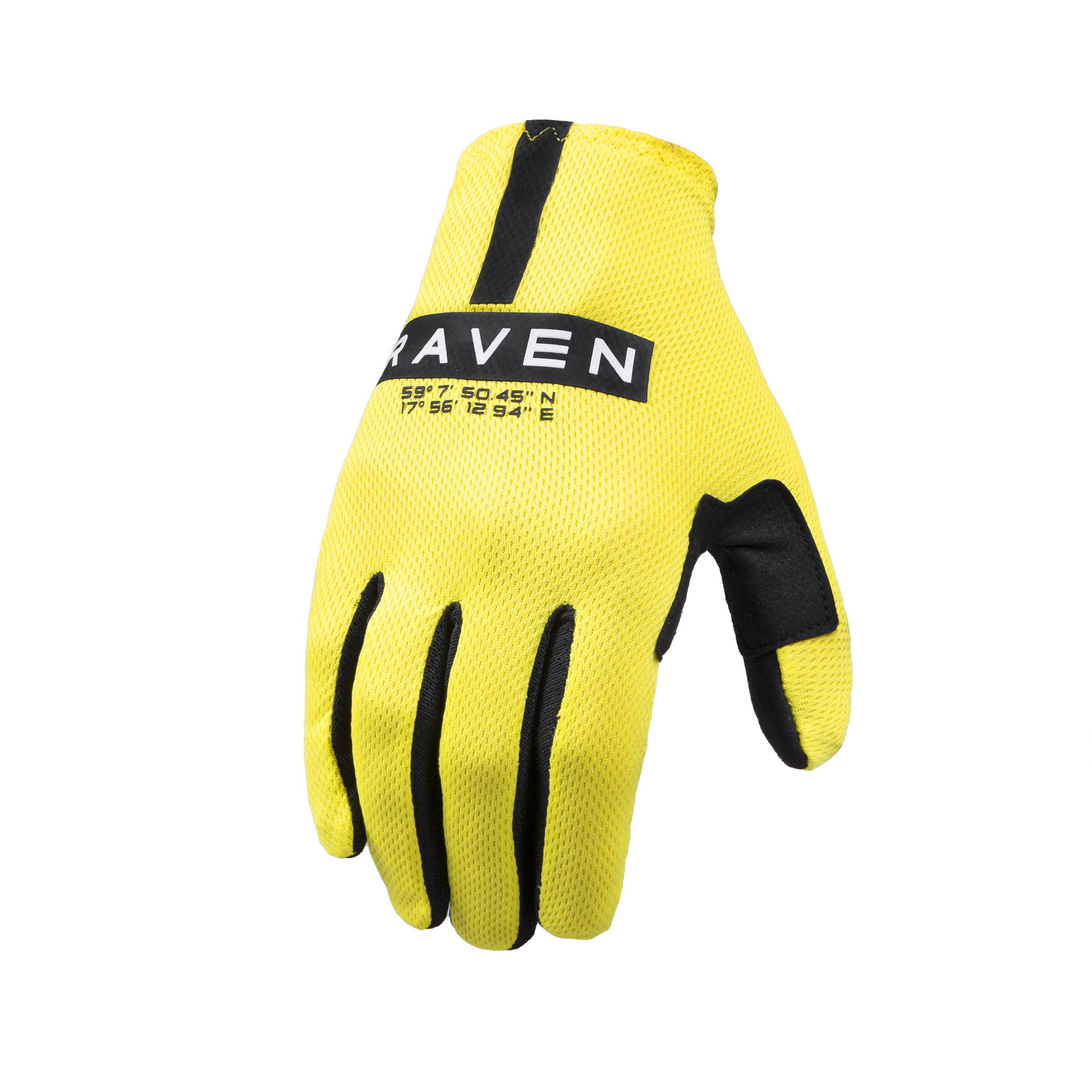 Rękawice Cross Raven RV-One Hi-Vis/CzarnyXL
