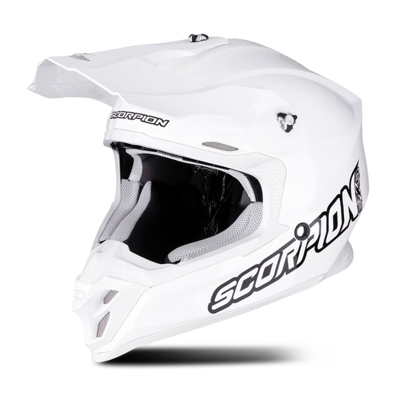 Kask Cross Scorpion MX VX-16 EVO AIR Złamany BiałyXL