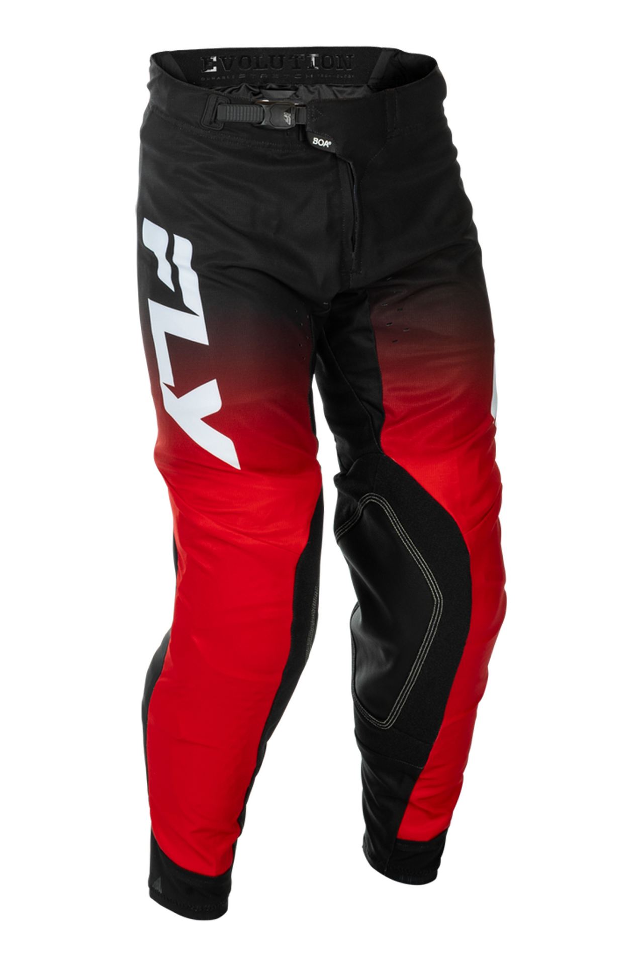 Spodnie Cross FLY Racing Evolution DST V26 Czerwony/Czarny/Złamany Biały30