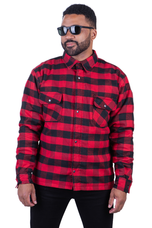 Koszula Motocyklowa Course Thunder Czarny/CzerwonyL