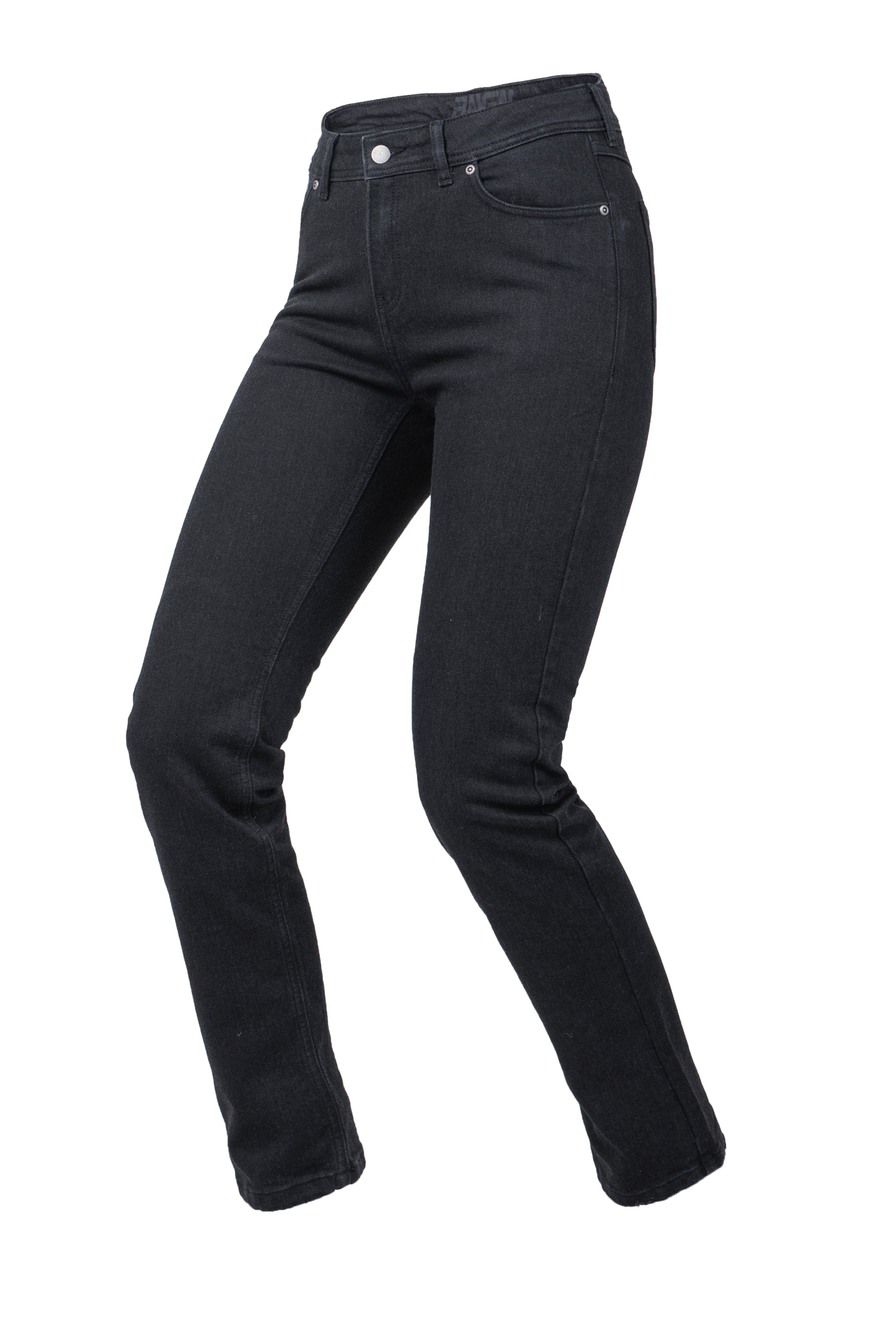 Jeansy Motocyklowe Raven Kriva Damskie CzarnyW30 x L30