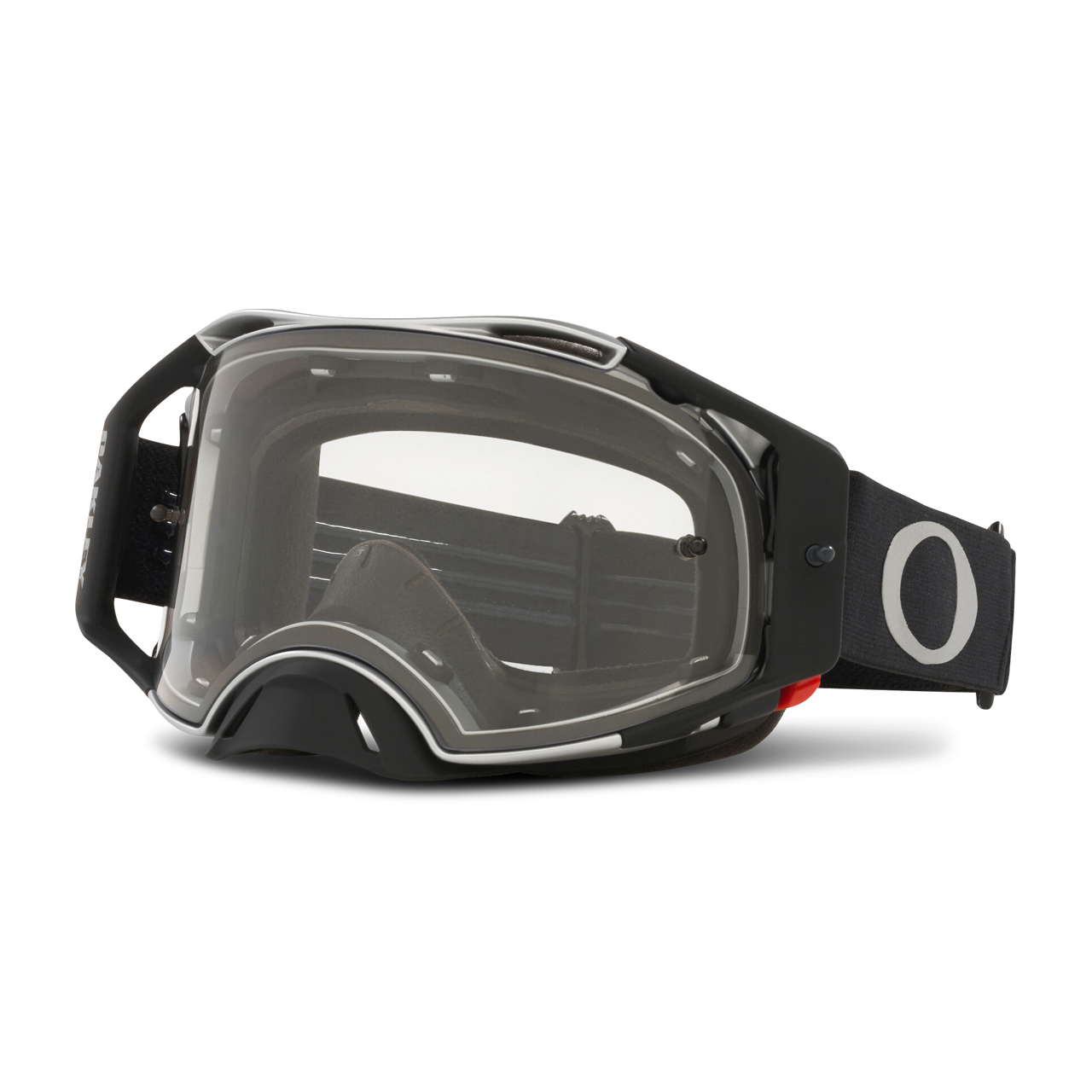 Gogle Cross Oakley Airbrake M Czarny Metaliczny Szary