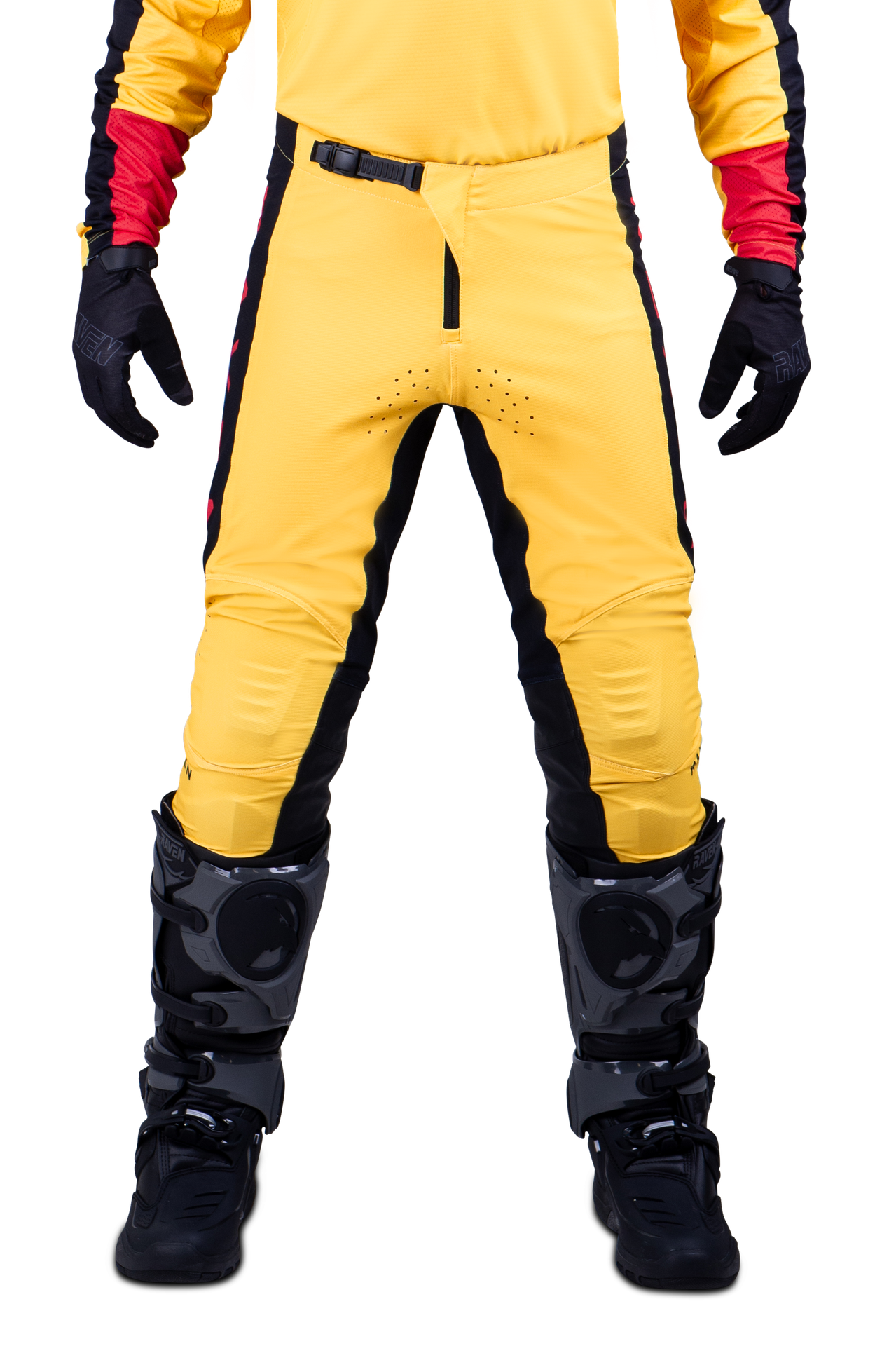 Spodnie Cross Raven RV-Zero Żółty/Czarny34