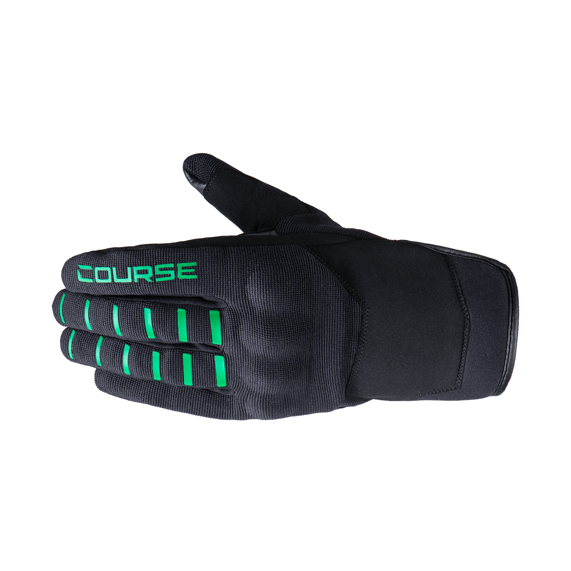 Rękawice Motocyklowe Course Virus LT-TX Czarny/ZielonyXXL