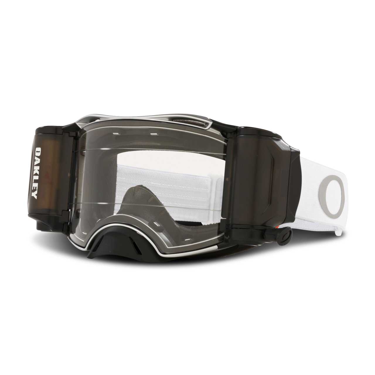 Gogle Cross Oakley Airbrake M Roll Off Złamany Biały