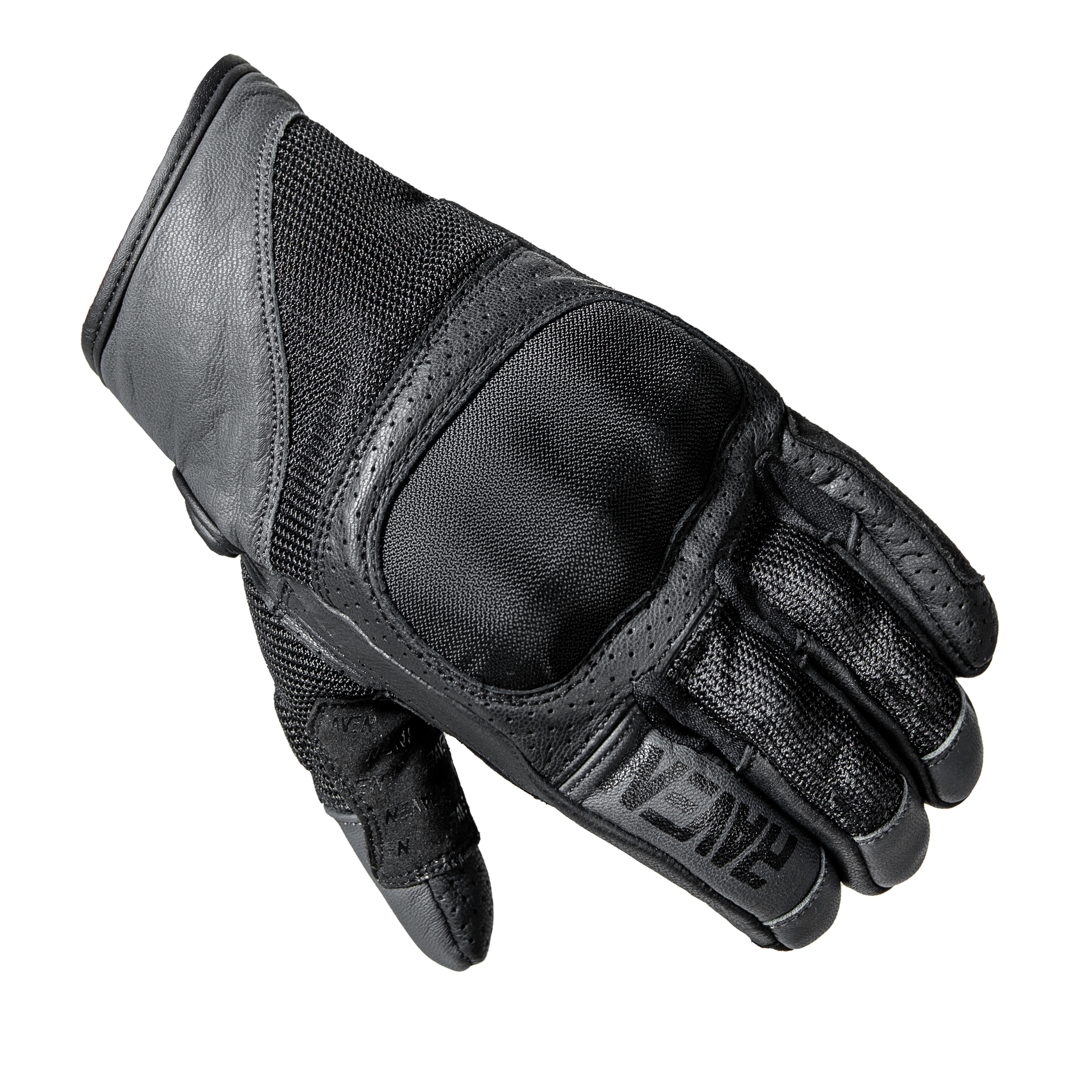 Rękawice Motocyklowe Raven Ostrava LT-TX Air Damskie Czarny/SzaryL