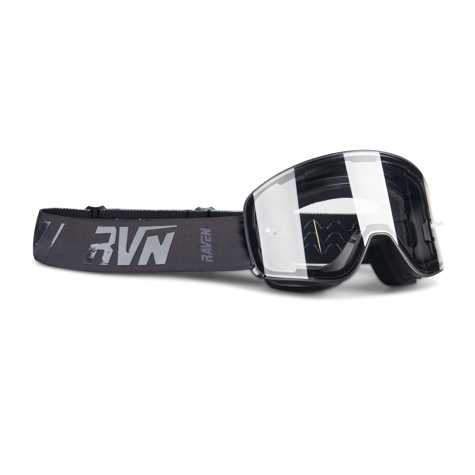 Gogle Cross Raven Edge Magnetic - Lustrzanka Czarny