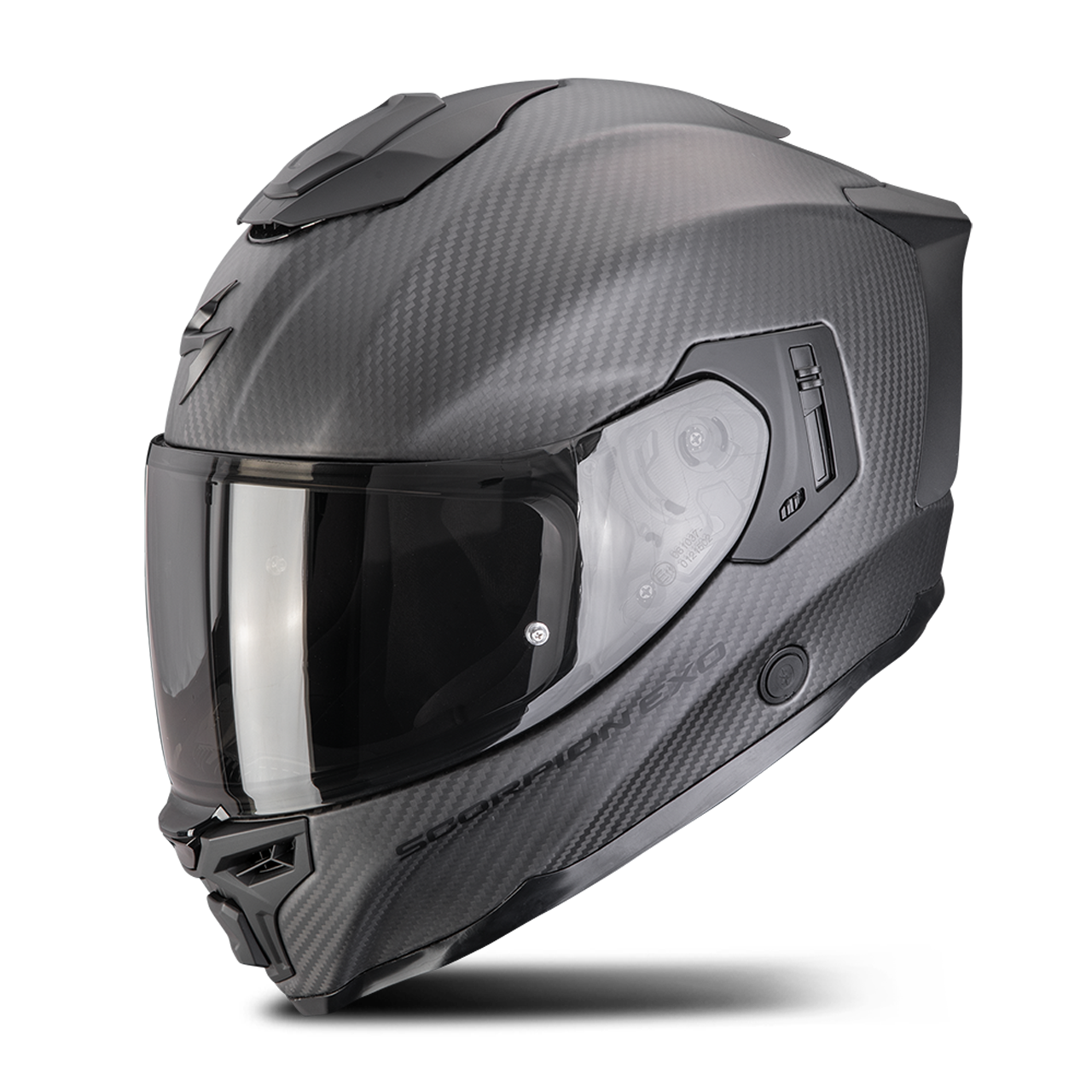 Kask Integralny Scorpion EXO-1500 Carbon Air Solid Matowy CzarnyL