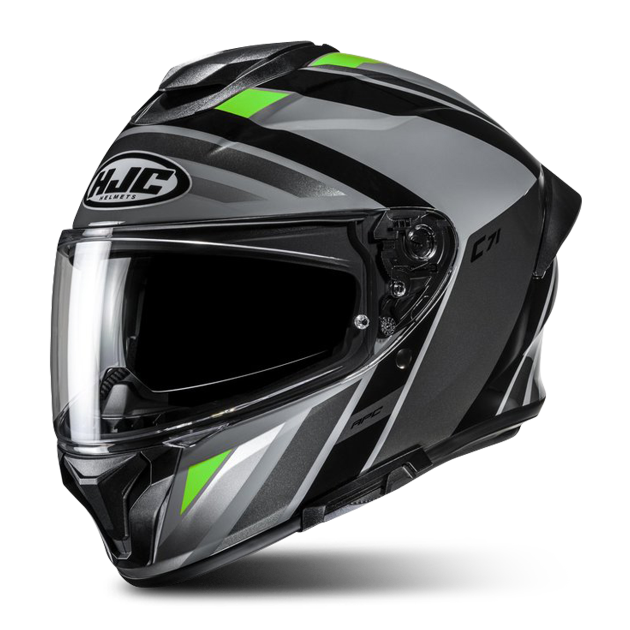 Kask Integralny HJC C71 Faber Szary/Pomarańczowy/CzarnyL