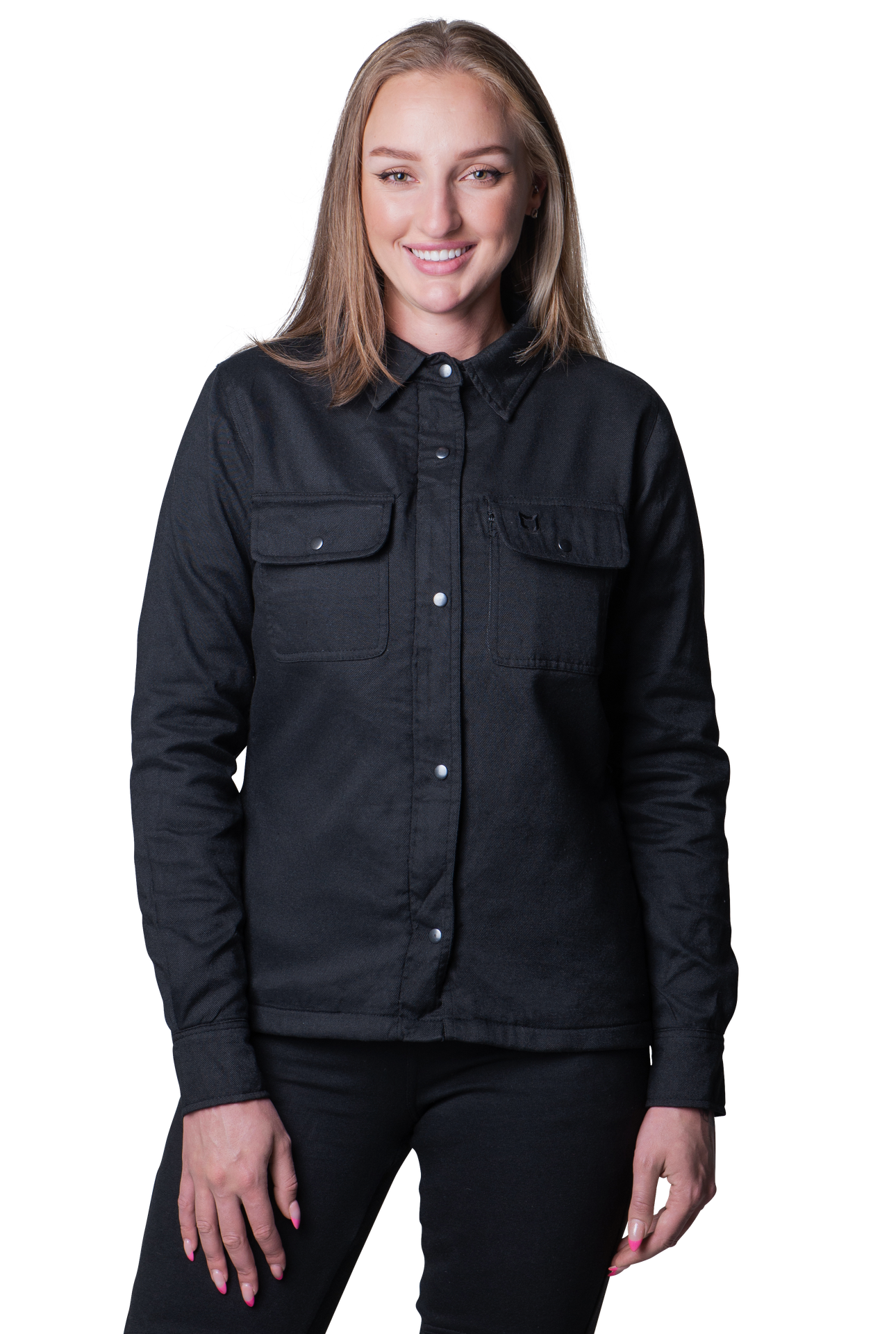 Koszula Motocyklowa Course Thunder Damska CzarnyL