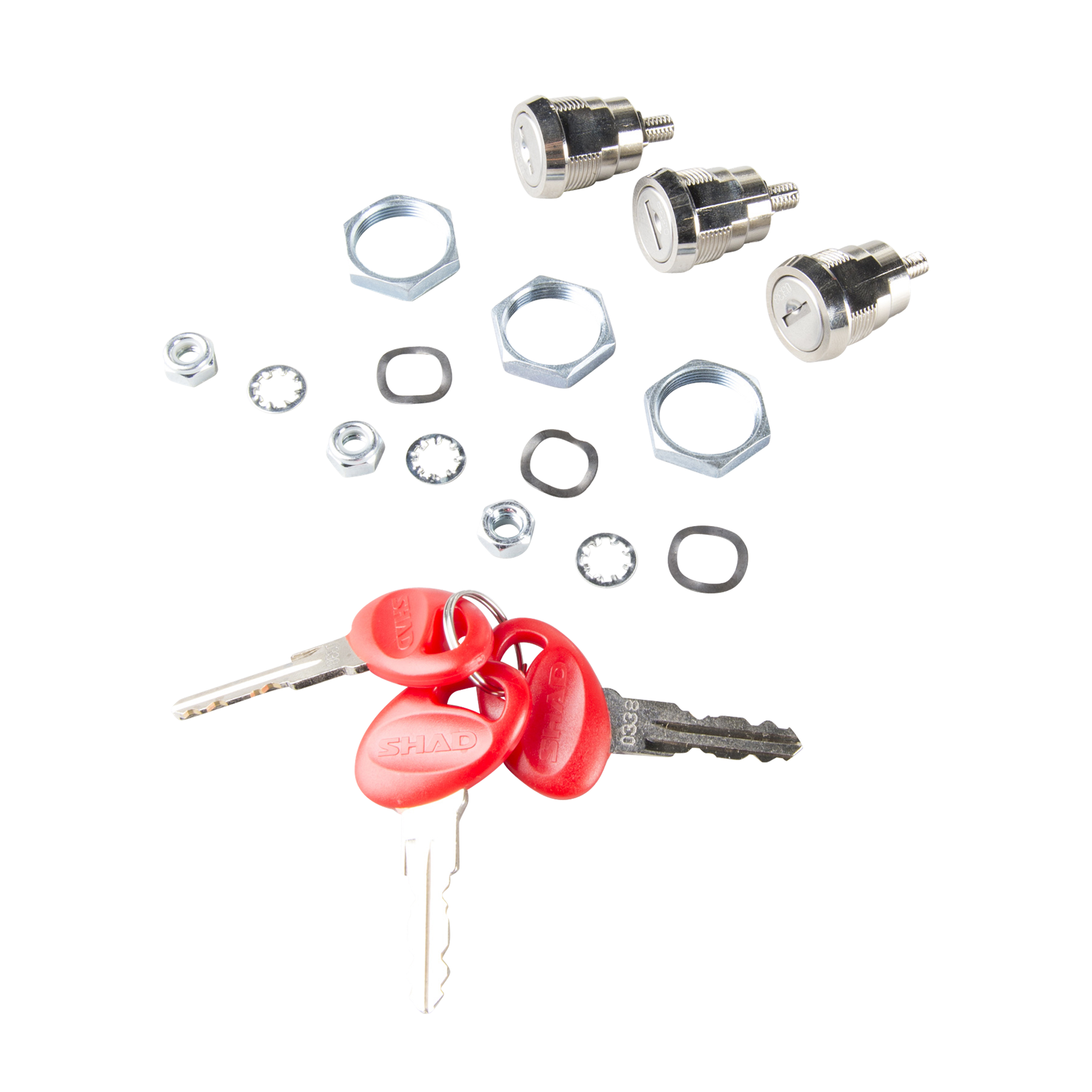 Zamki do Kufrów Shad 3-Pak Zapasowe