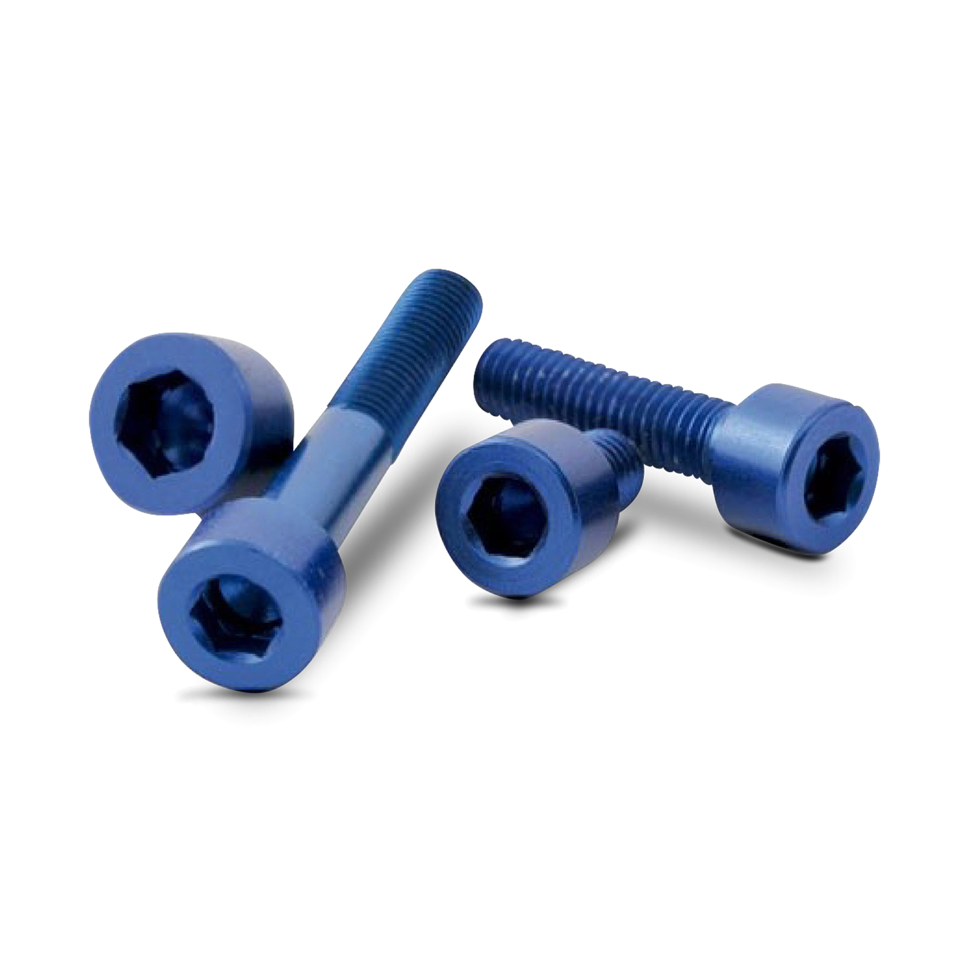 Śruba Imbusowa z Łbem Walcowym Valter Moto M5 Niebieska