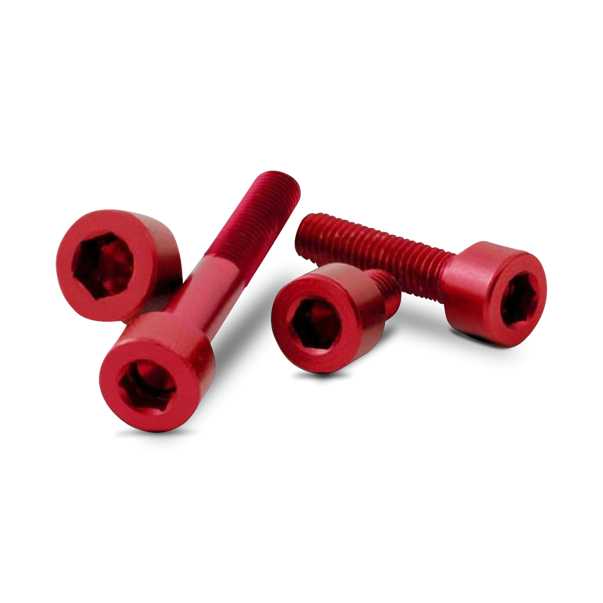 Śruba Imbusowa z Łbem Walcowym Valter Moto M5 Czerwona