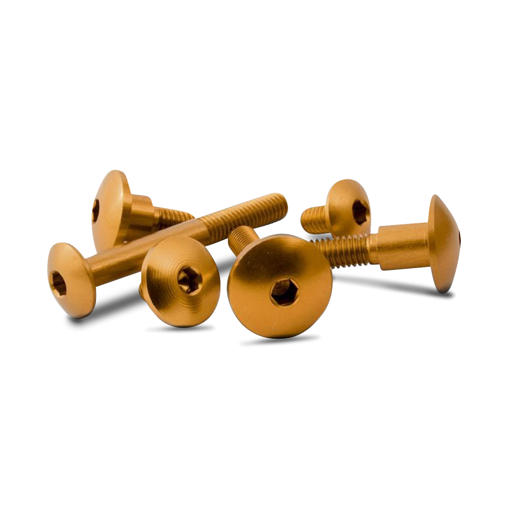 Śruba Imbusowa z Łbem Grzybkowym Valter Moto M5 Żółty