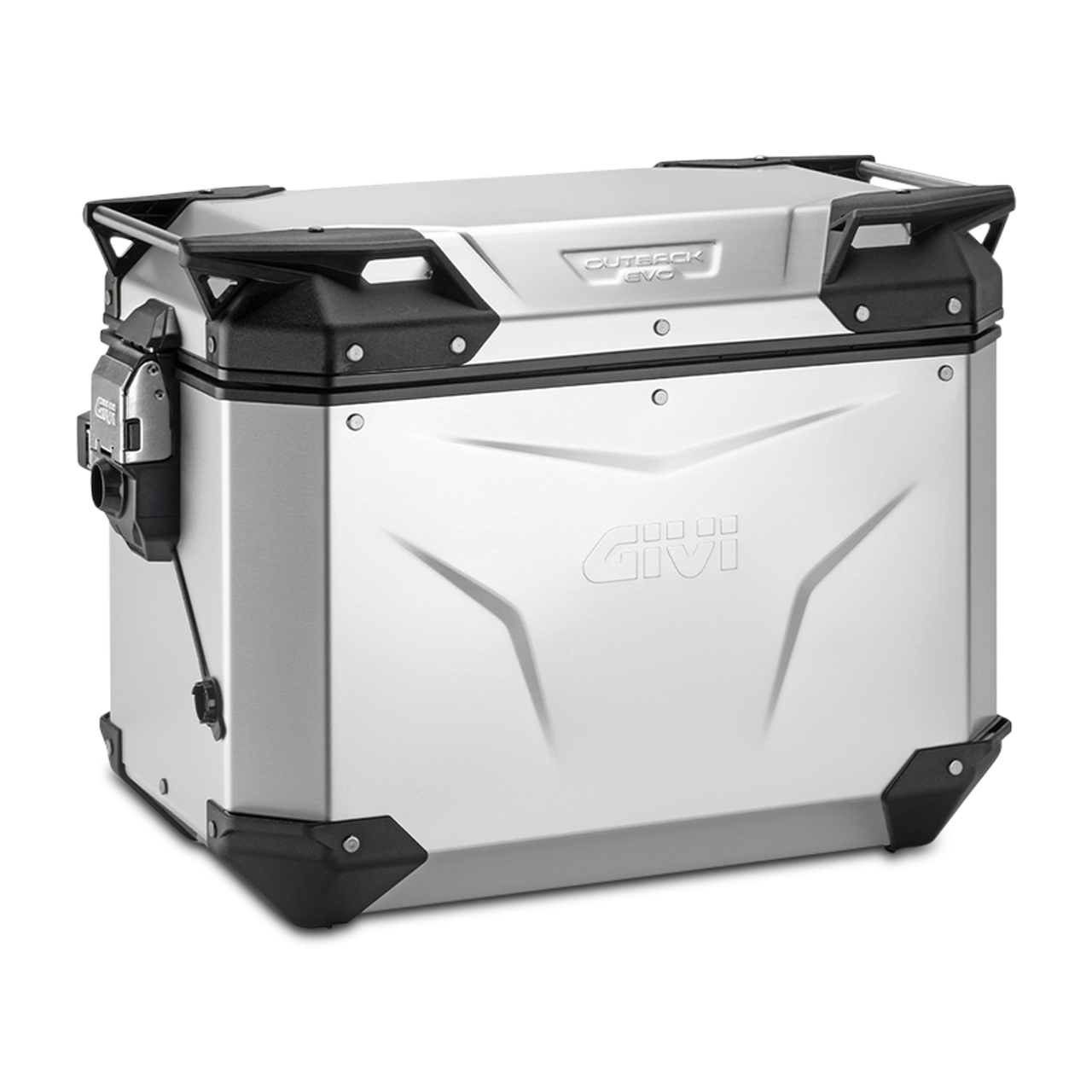 Kufer Boczny Givi Trekker Outback EVO Anodyzowane Aluminum