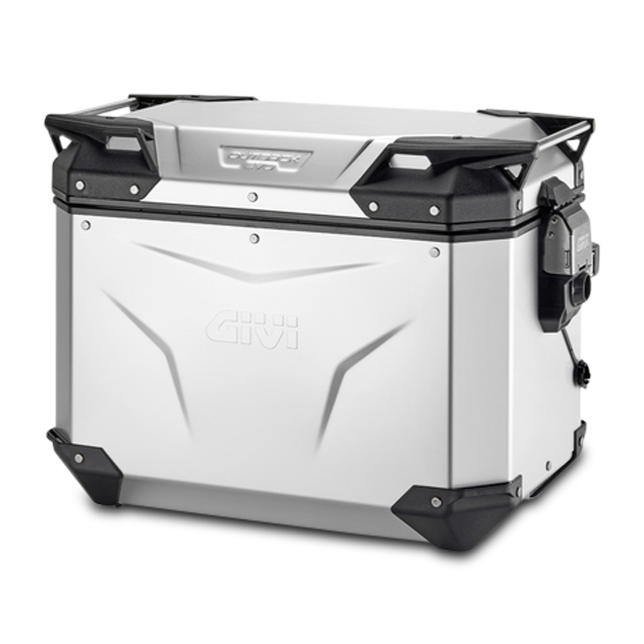 Kufer Boczny Givi Trekker Outback EVO Anodyzowane Aluminum
