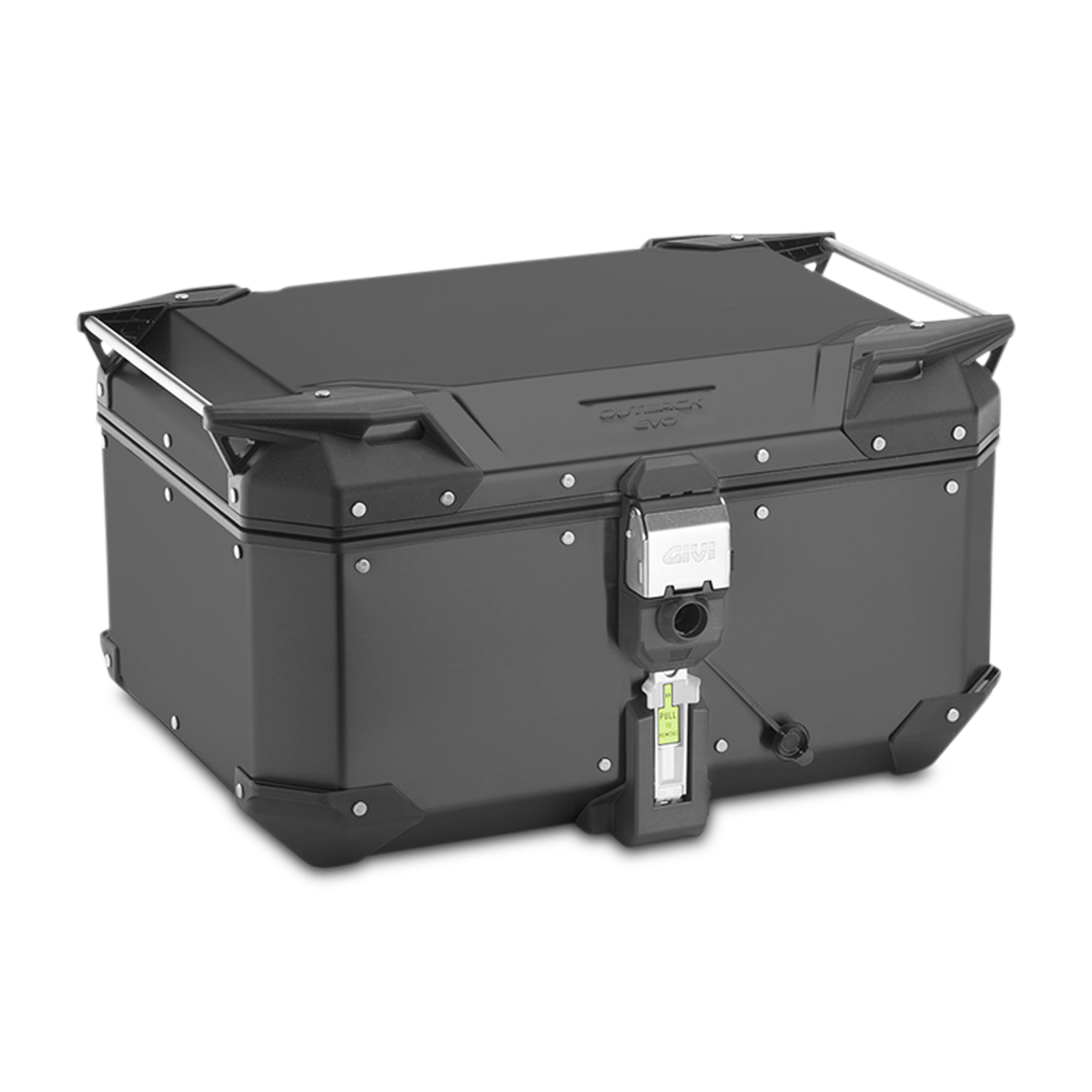 Kufer Centralny Givi Trekker Outback EVO Czarne Aluminum Monokey