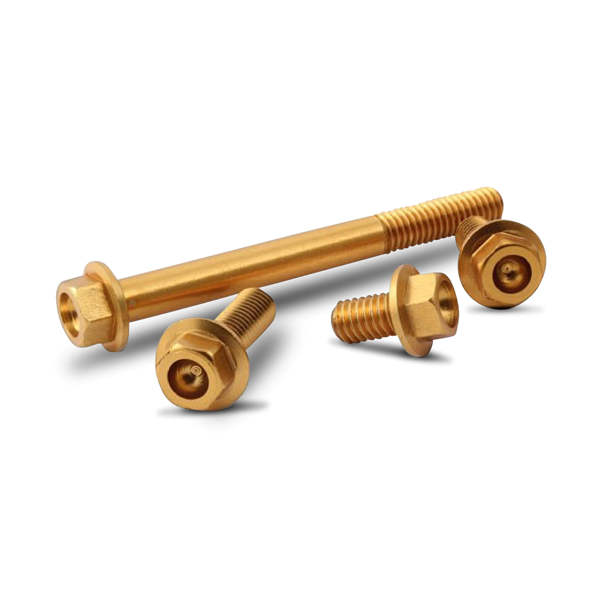 Śruba z Łbem Kołnierzowym Valter Moto Żółta