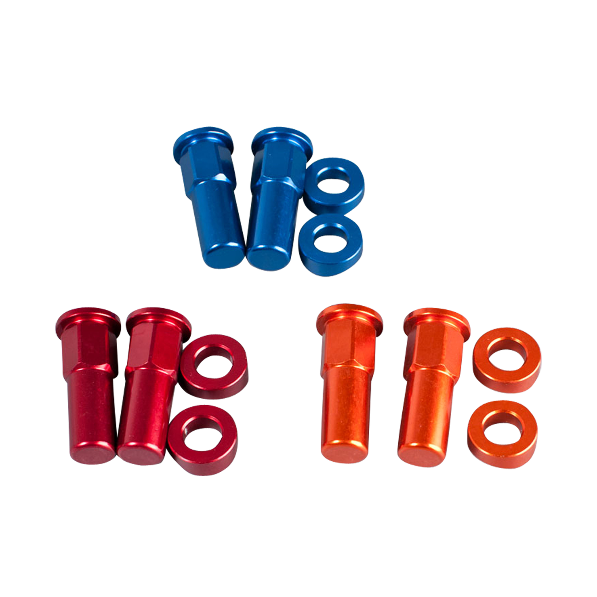 Nakrętki Zabezpieczające Koła Twenty Czerwony