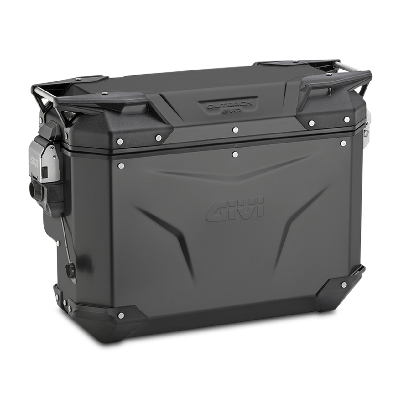 Kufer Boczny Givi Trekker Outback EVO Czarny Aluminium