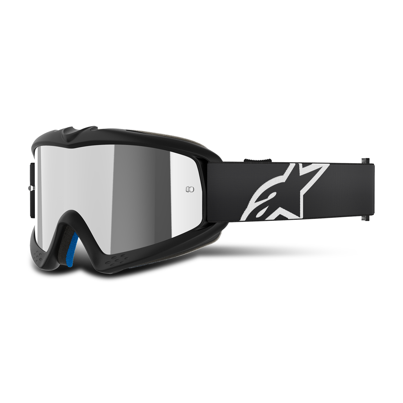 Gogle MX Alpinestars Vision Corp Młodzieżowy Clear Czarny
