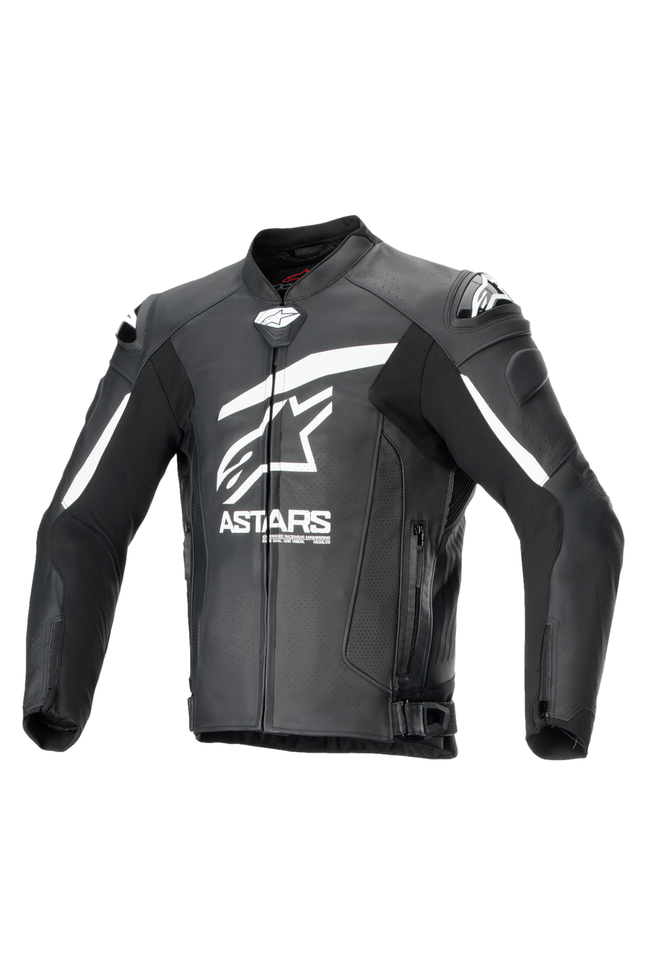Kurtka Motocyklowa Skórzana Alpinestars GP Plus R V4 Airflow Czarny/Złamany Biały54